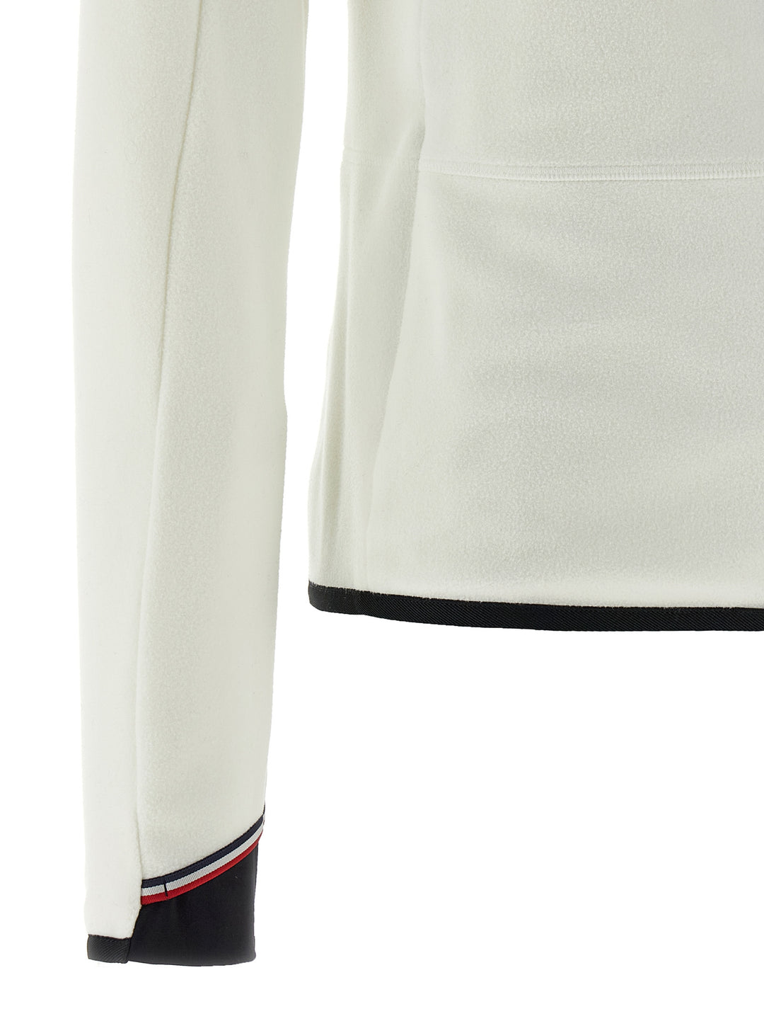 Moncler Grenoble Fleece Felpe - Bianco | 60166aae90eb912e2e758ecb319bc40436db71b3