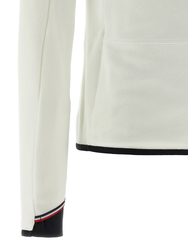 Moncler Grenoble Fleece Felpe - Bianco | 60166aae90eb912e2e758ecb319bc40436db71b3