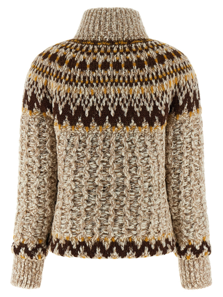 Moncler Grenoble Girose Maglioni - Beige | 44d8db8bd1122b8a79ed09dff8ea5d1d5c581b98