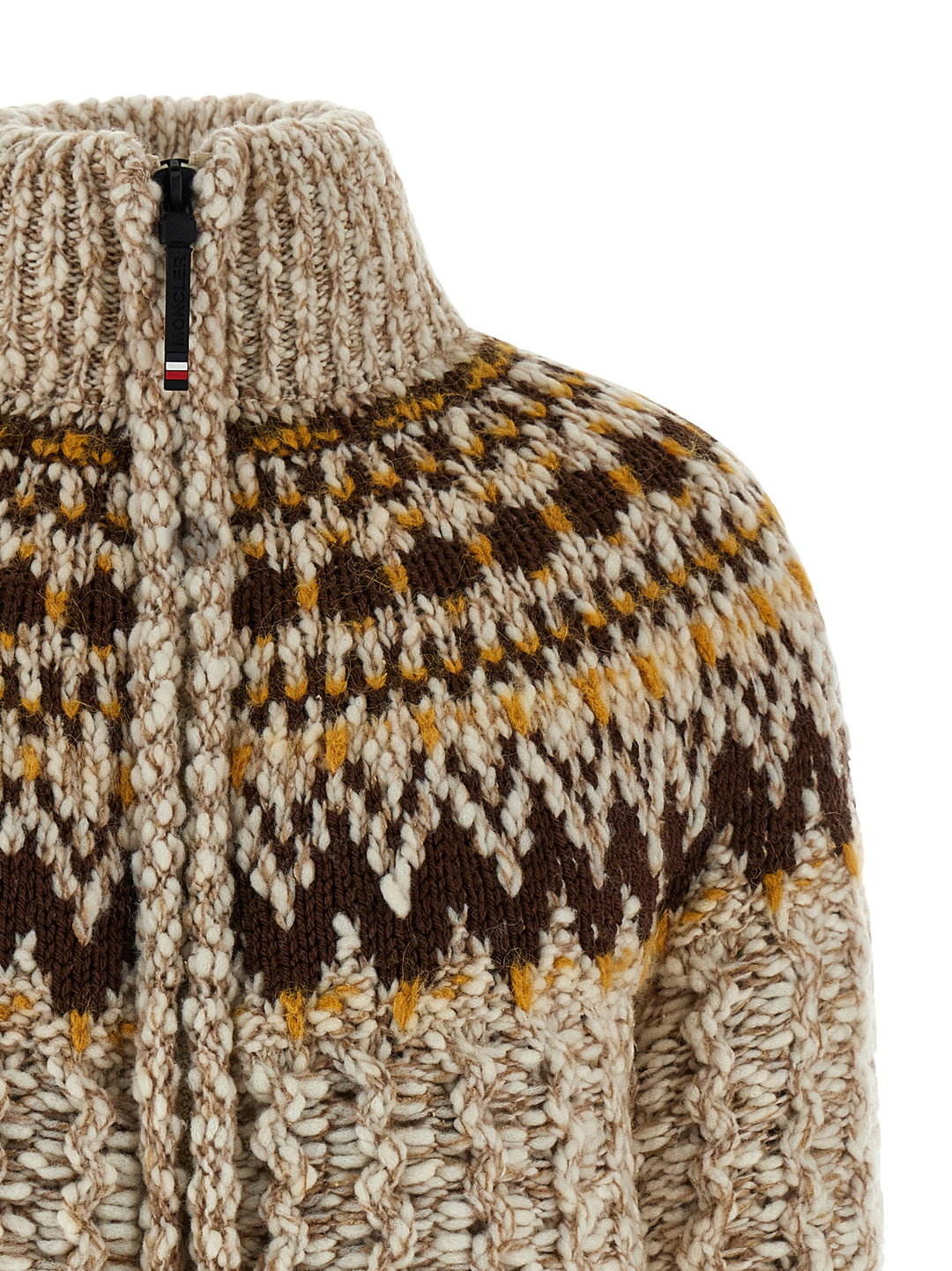 Moncler Grenoble Girose Maglioni - Beige | c9d046a36108c43960c1af9d36f517528660bd47