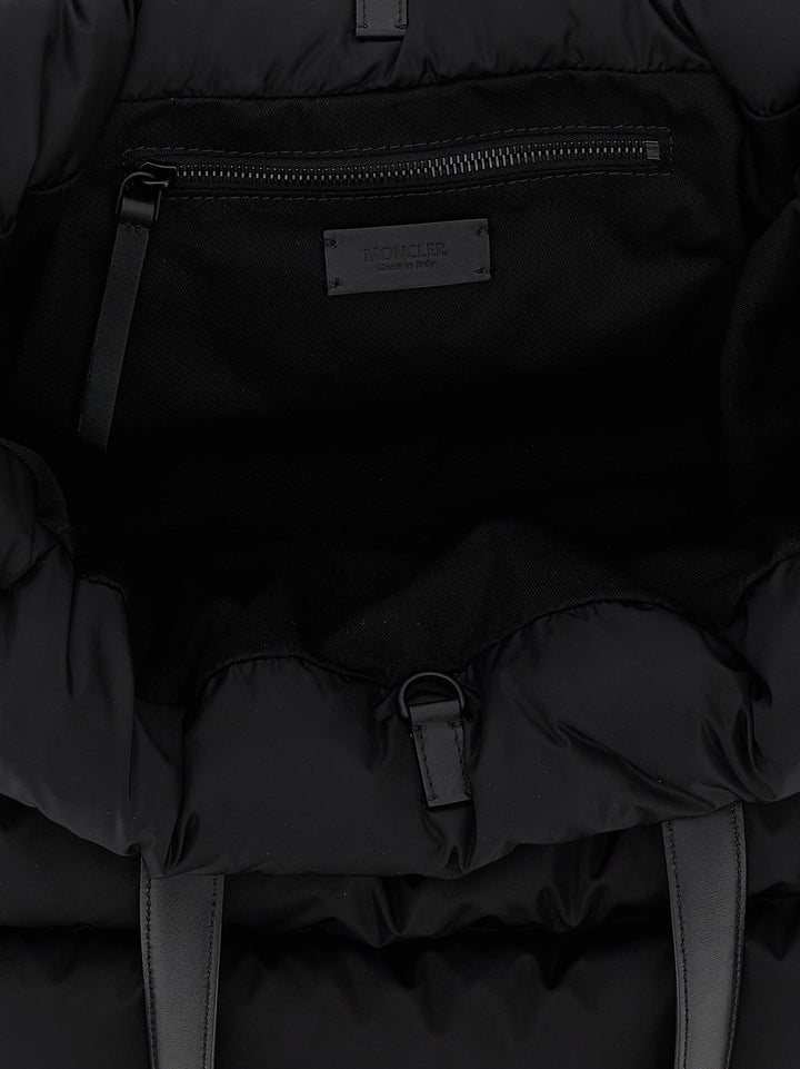 Moncler New Caradoc Tote - Nero | 6777cd7121b9edc2e18cb6340b08eefa8f460b8b