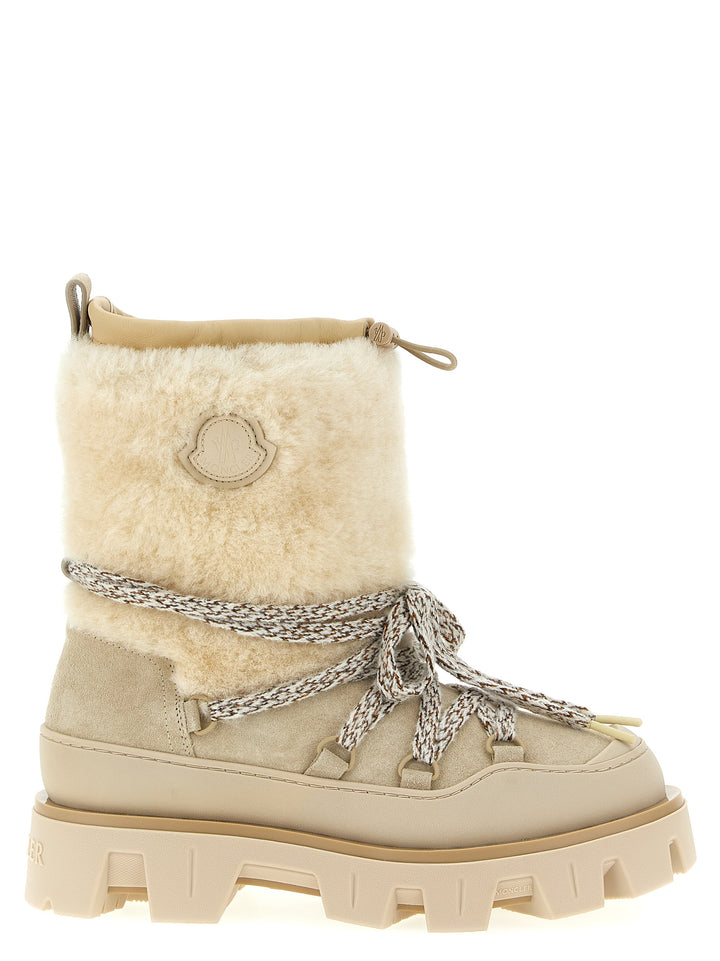 Moncler Peak Après Stivali e Stivaletti - Beige | d55afd1416a98616b9b2a5fb30fdb628f18d2afa