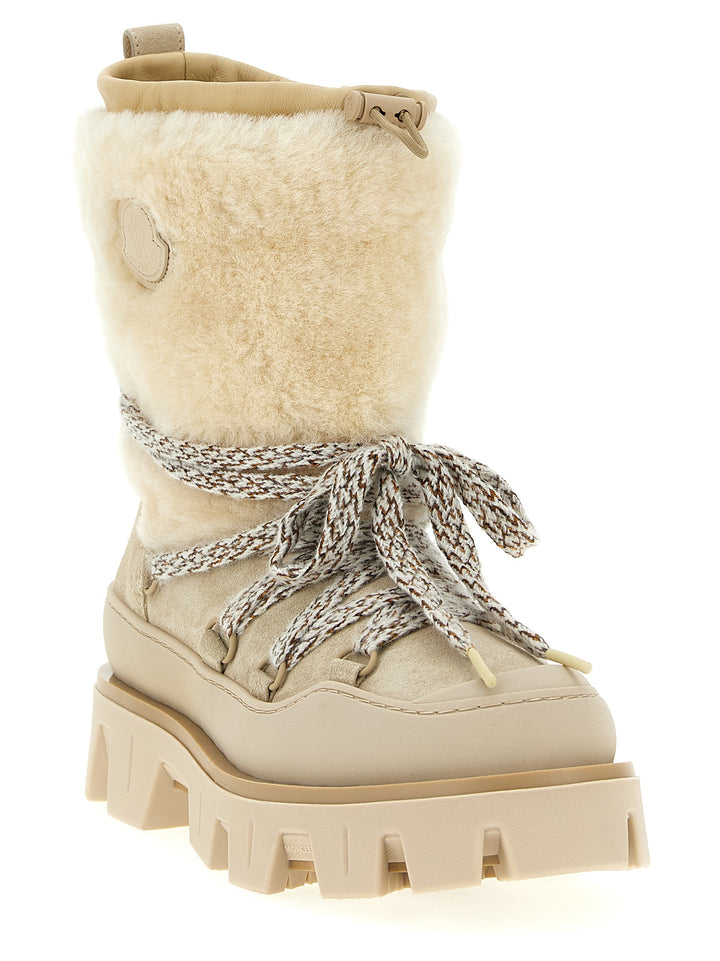 Moncler Peak Après Stivali e Stivaletti - Beige | 6b7148490a76aa66839775d1aa00e3ae273226a6