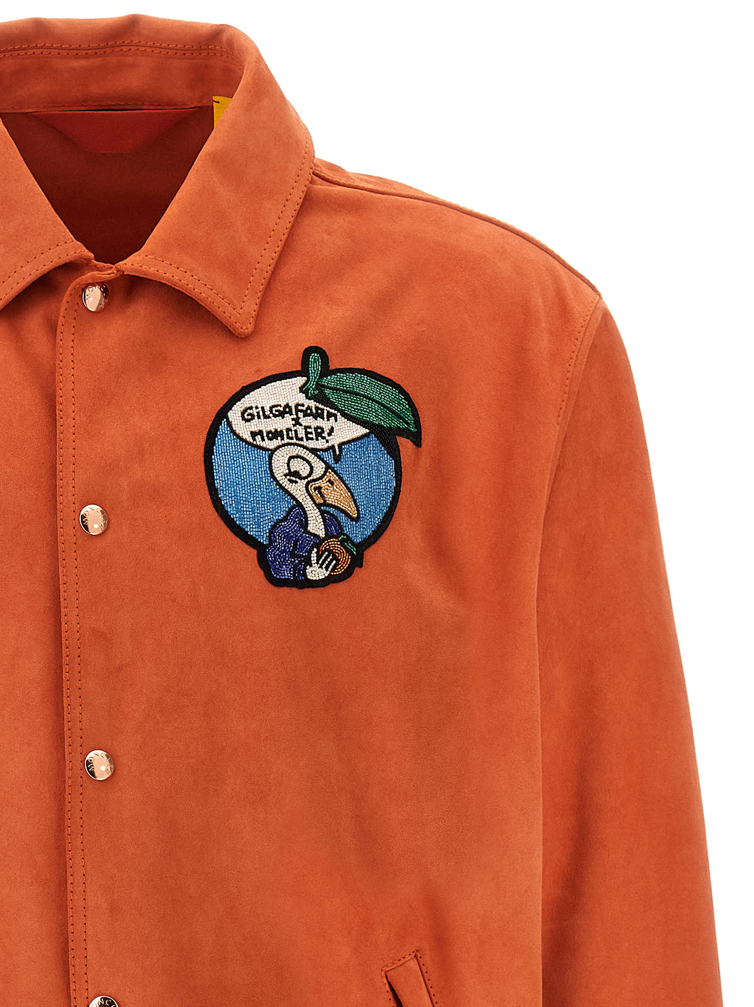 Moncler Genius Navel Puffer Jackets - Arancione | 395ce7338a0e06af5faf65240f57650e74284f79