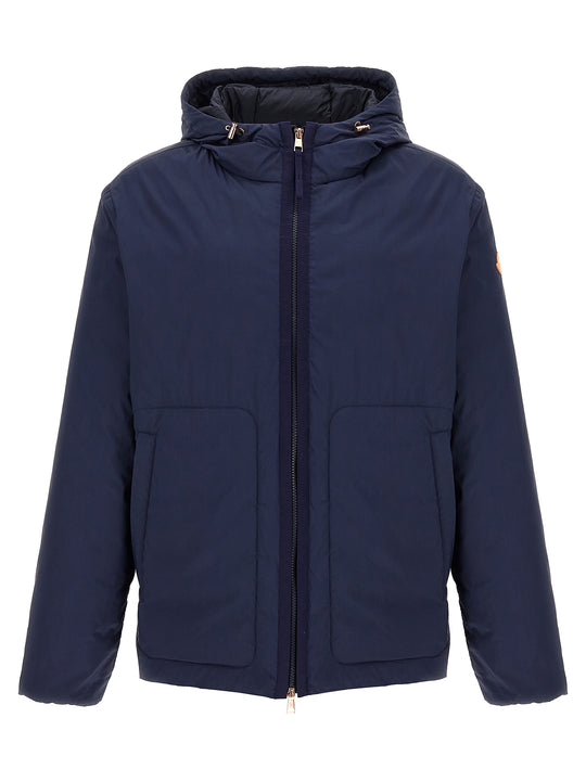 Caracara Puffer Jackets Blu