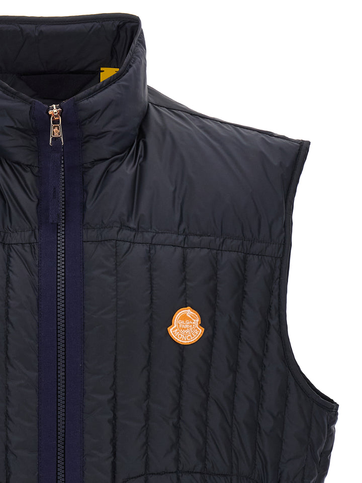 Moncler Genius Tangerine Gilet - Blu | 24b004955aa8298823152af3ab5e452359c135fb