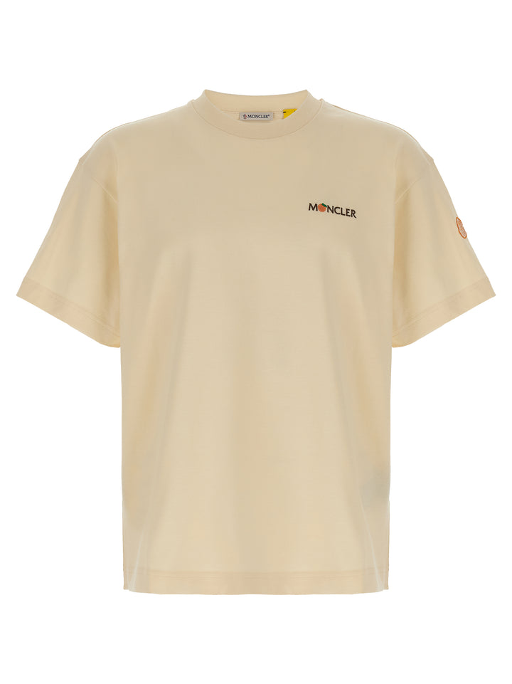 Moncler Genius Moncler X Gilga Farm  By Donald Glover T shirt - Bianco | 03d35aeabeee3e7bc5e835de5d2c746003177bef