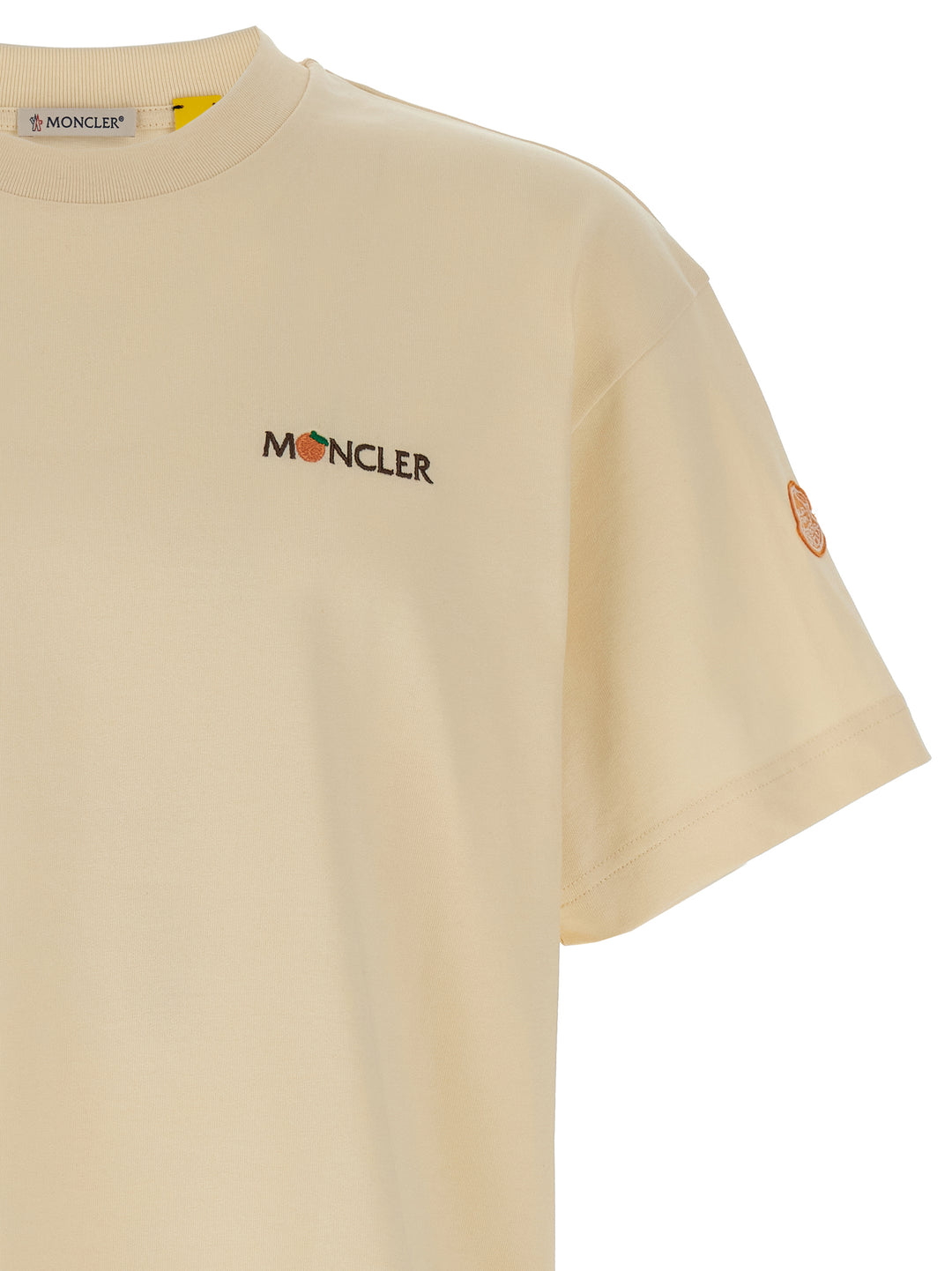 Moncler Genius Moncler X Gilga Farm  By Donald Glover T shirt - Bianco | 383149bca1cdc2e0ea25dac918c02af90fca4e88