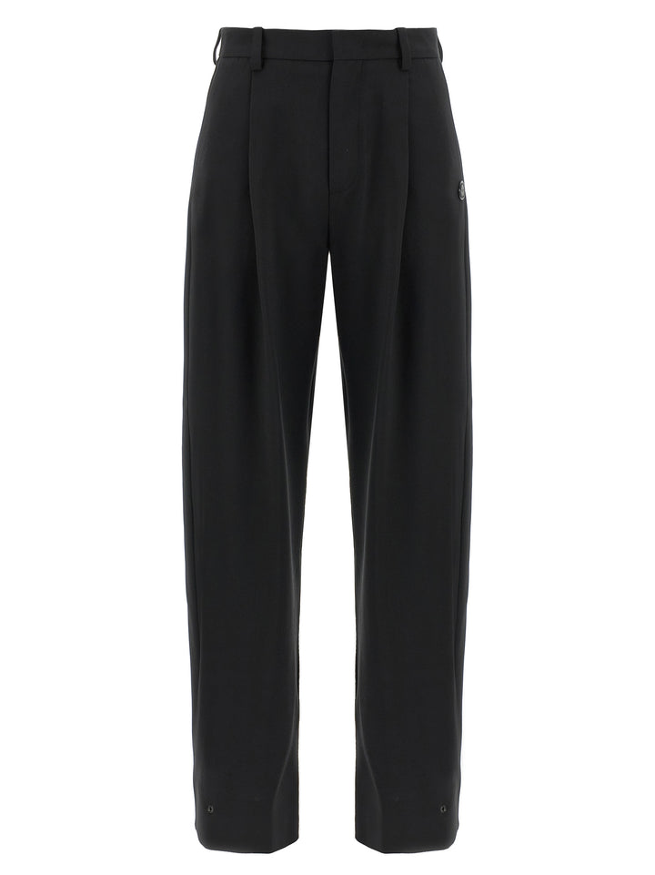 Moncler Genius Moncler X Edward Enninful Pantaloni - Nero | 5deffcc07bae1902d6e7660994a2f653c52b70e3