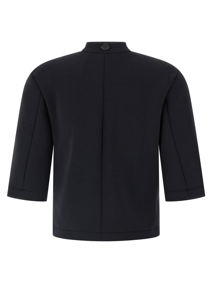 Moncler Genius Top Moncler X Edward Enninful Top - Nero | 50aba95132cd99911fb4e1d0bce8930eb2bbfd23