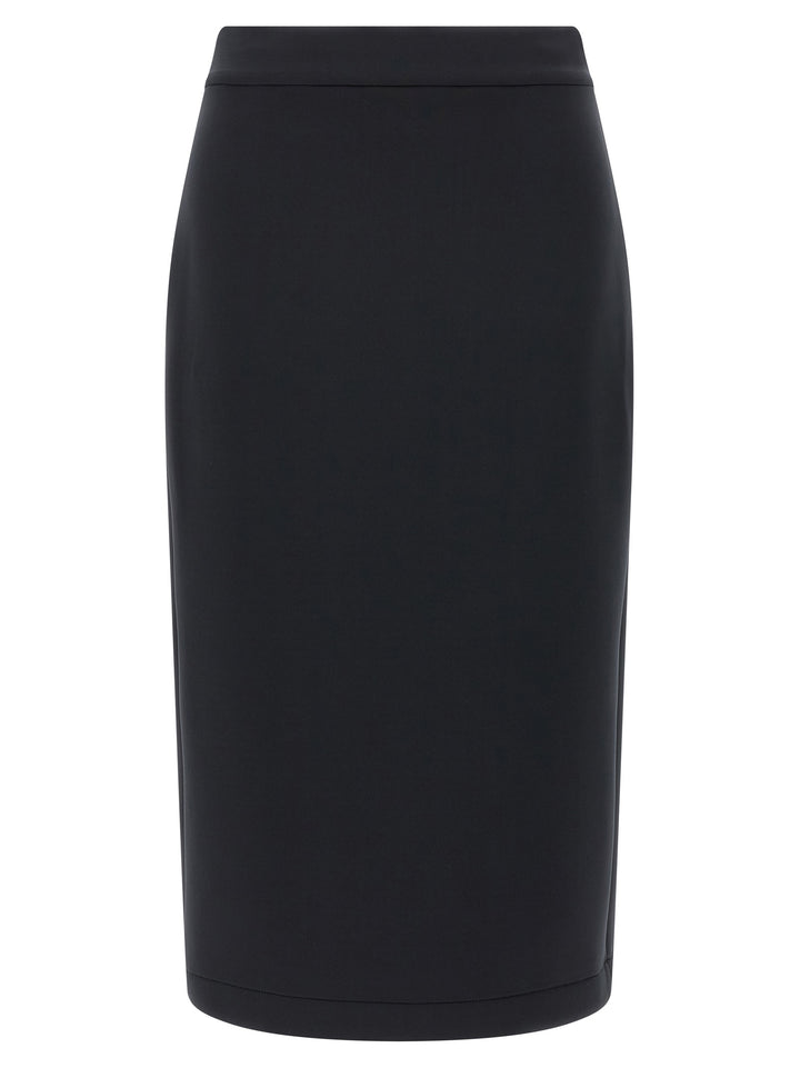 Moncler Genius Moncler X Edward Enninful Skirt Gonne - Nero | f926ba6ea30042719a2ed858284b28b3b7e8325d