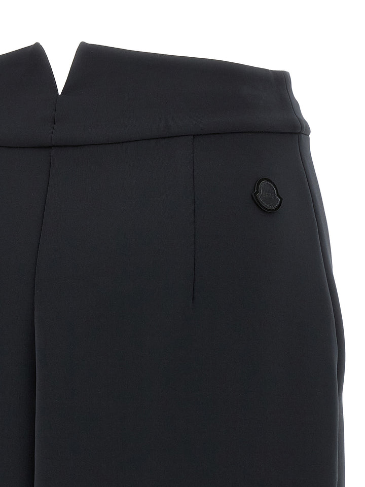 Moncler Genius Moncler X Edward Enninful Skirt Gonne - Nero | 7c18b2b2fda8c6065c44039982656fad542b39dc