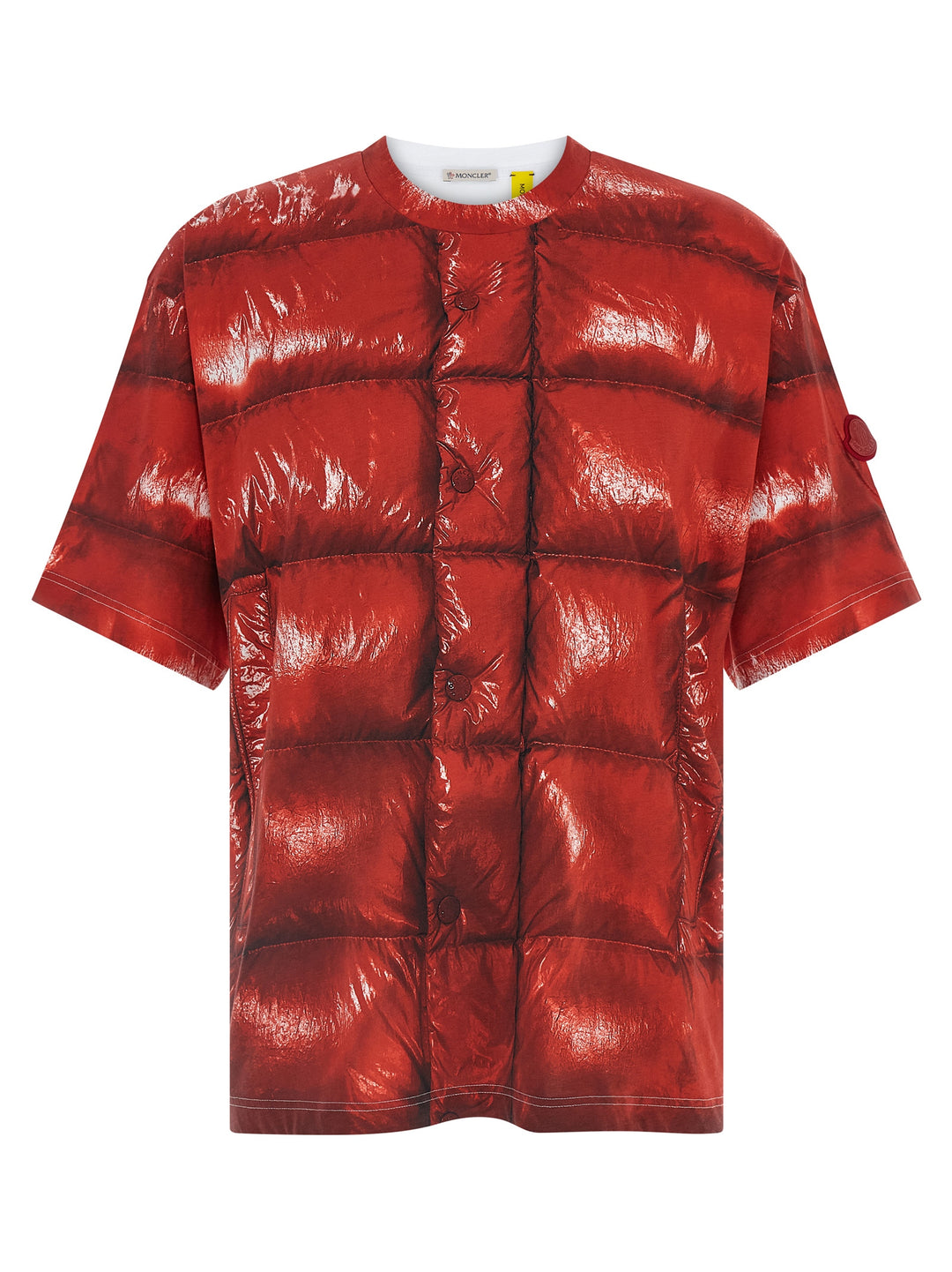 Moncler Genius Moncler X A$Ap Rocky T shirt - Rosso | 604ce1990179bd40735d7fa23099b3e0b756b166