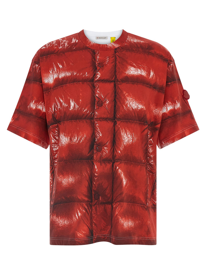 Moncler Genius Moncler X A$Ap Rocky T shirt - Rosso | 604ce1990179bd40735d7fa23099b3e0b756b166
