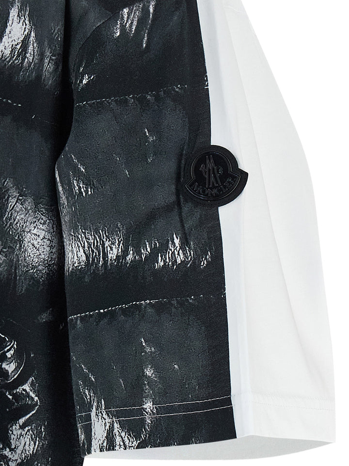 Moncler Genius Moncler X A$Ap Rocky T shirt - Nero | 5410a189929b0ea41465fd7a61744b9ea49df113