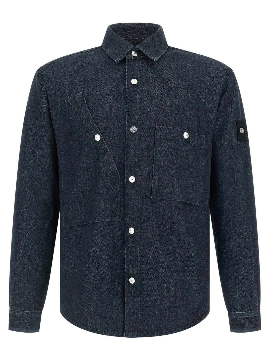 Stone Island Denim Shirt Camicie - Blu | 5c8faf7021c7d866108e0e38023dc3e4ef74e466