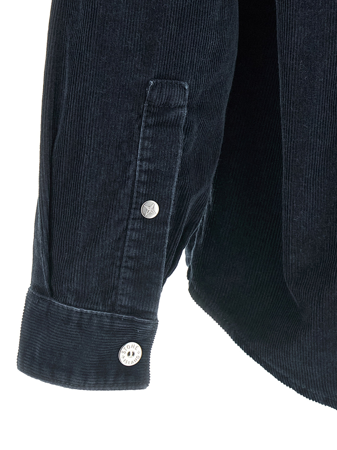Stone Island Corduroy Shirt Camicie - Blu | 2f2abb802ffb199285d50a699c508cf968d53975