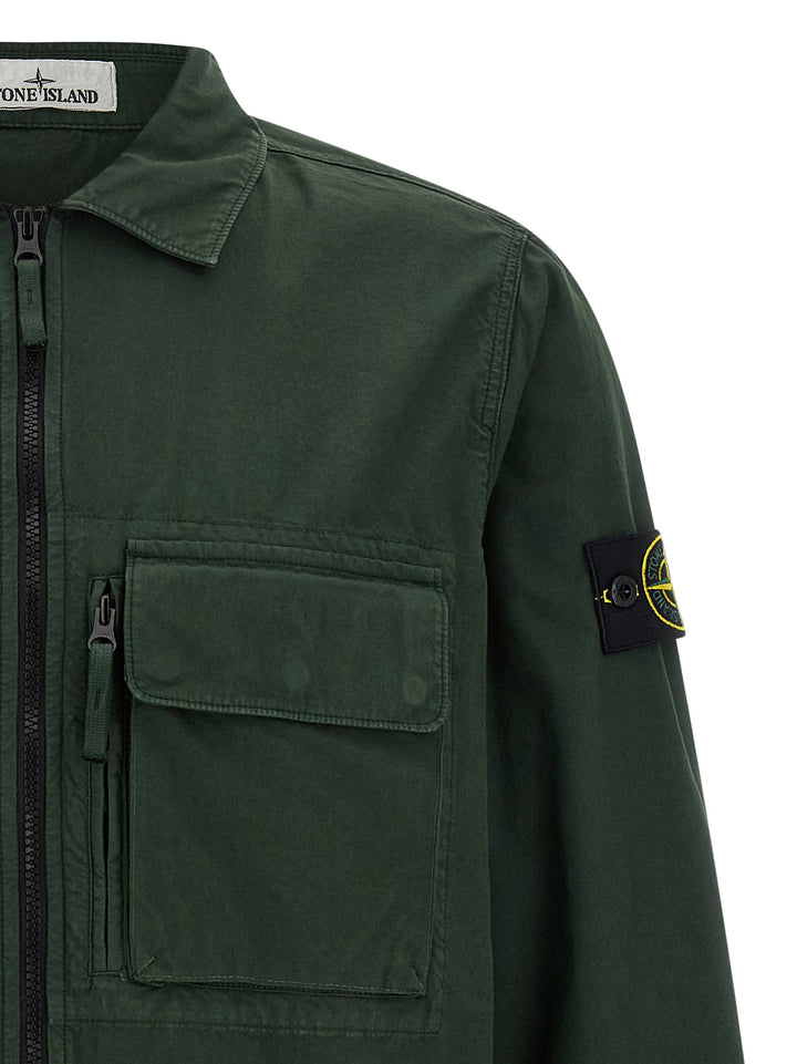 Stone Island Rws Camicie - Verde | f49b988b4b4e15e6538b6423fd11ec9be5e3ede8