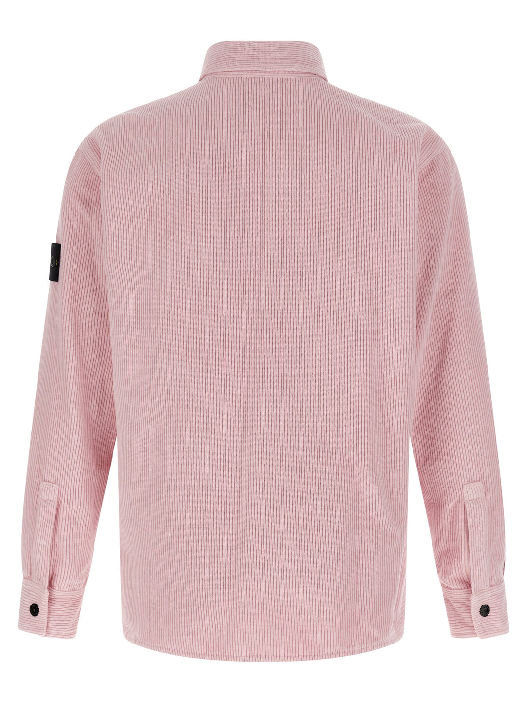 Stone Island Velvet Overshirt Camicie - Rosa | f7d256b854871fe456ab47aa55ce9dbda1fac19b