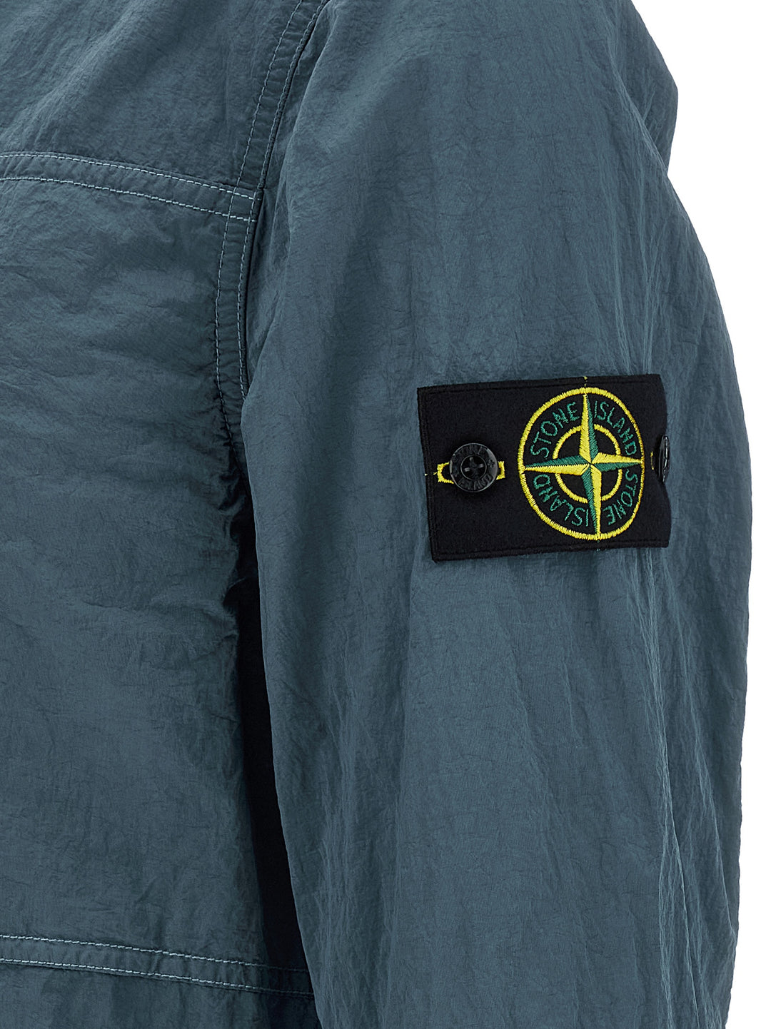 Stone Island Logo Badge Overshirt Camicie - Blu | 5778009a6dc53eec628acb6699d8e440b59d612a