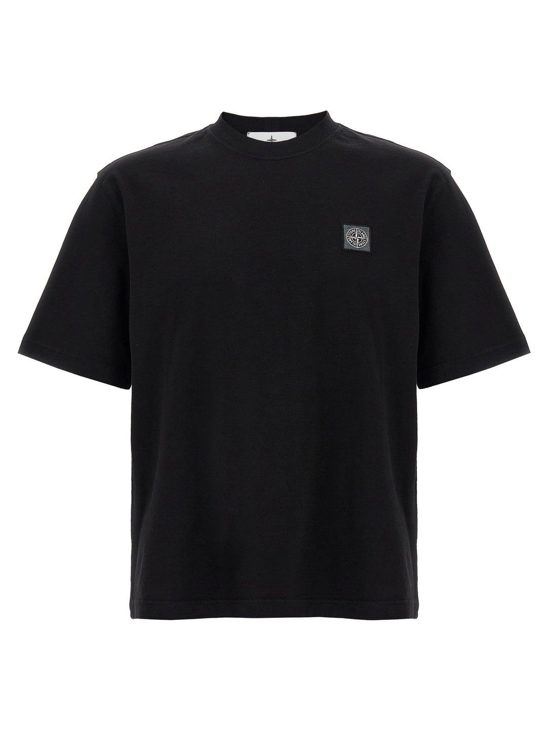 Stone Island Logo Patch T shirt - Nero | 33ce38492a898863b6683ebb44c49a9a2eea7ca0