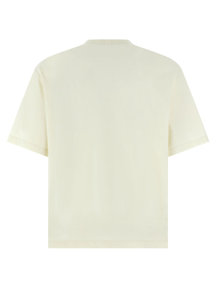 Stone Island Logo Patch T shirt - Beige | 2f2149ddfc884ab997a9479409fd8fd8f2850c60