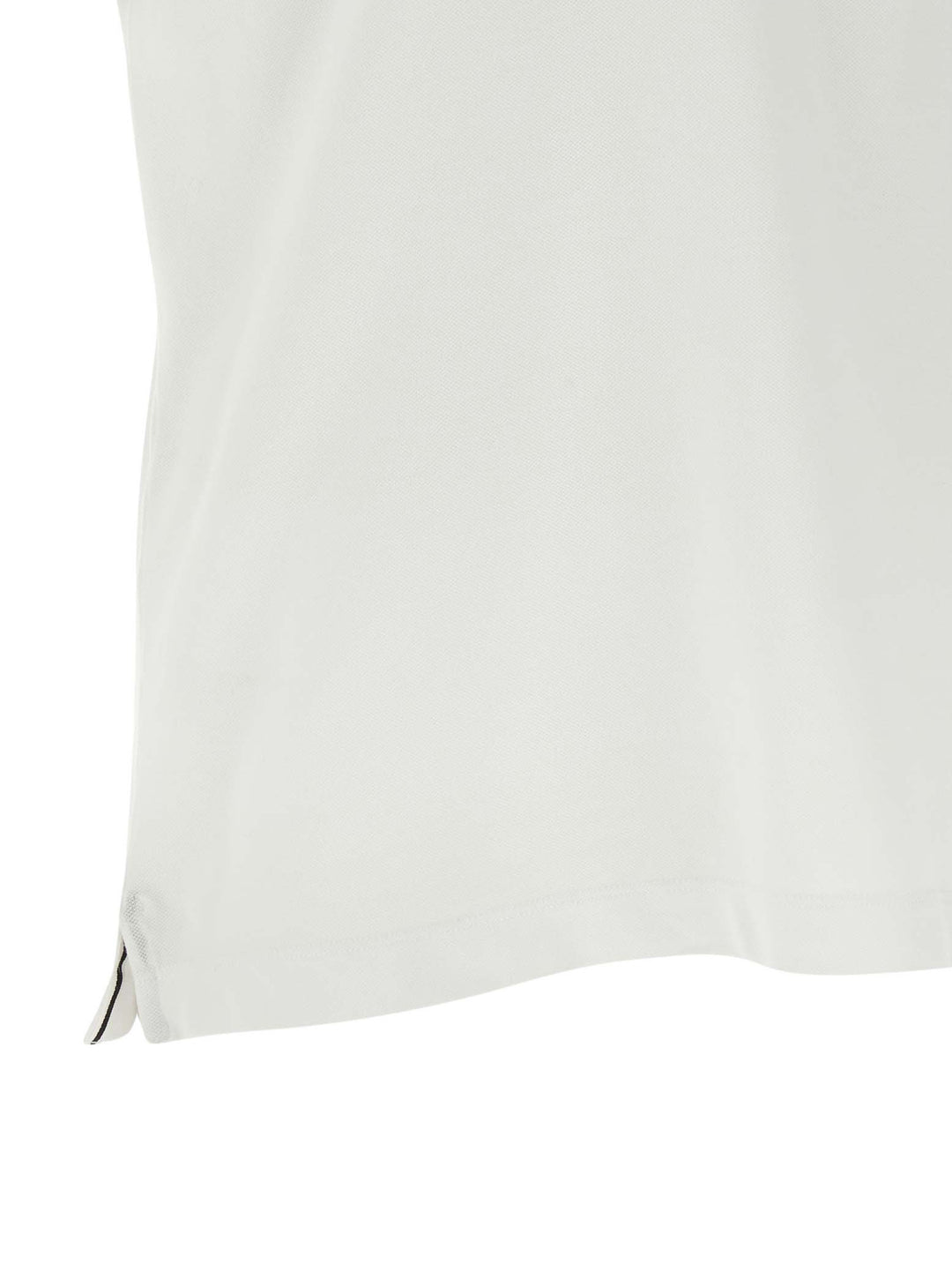 Stone Island Logo Patch Polo - Bianco | 7a4f1273ef743dd0ca2365573aeee6581fa3619a