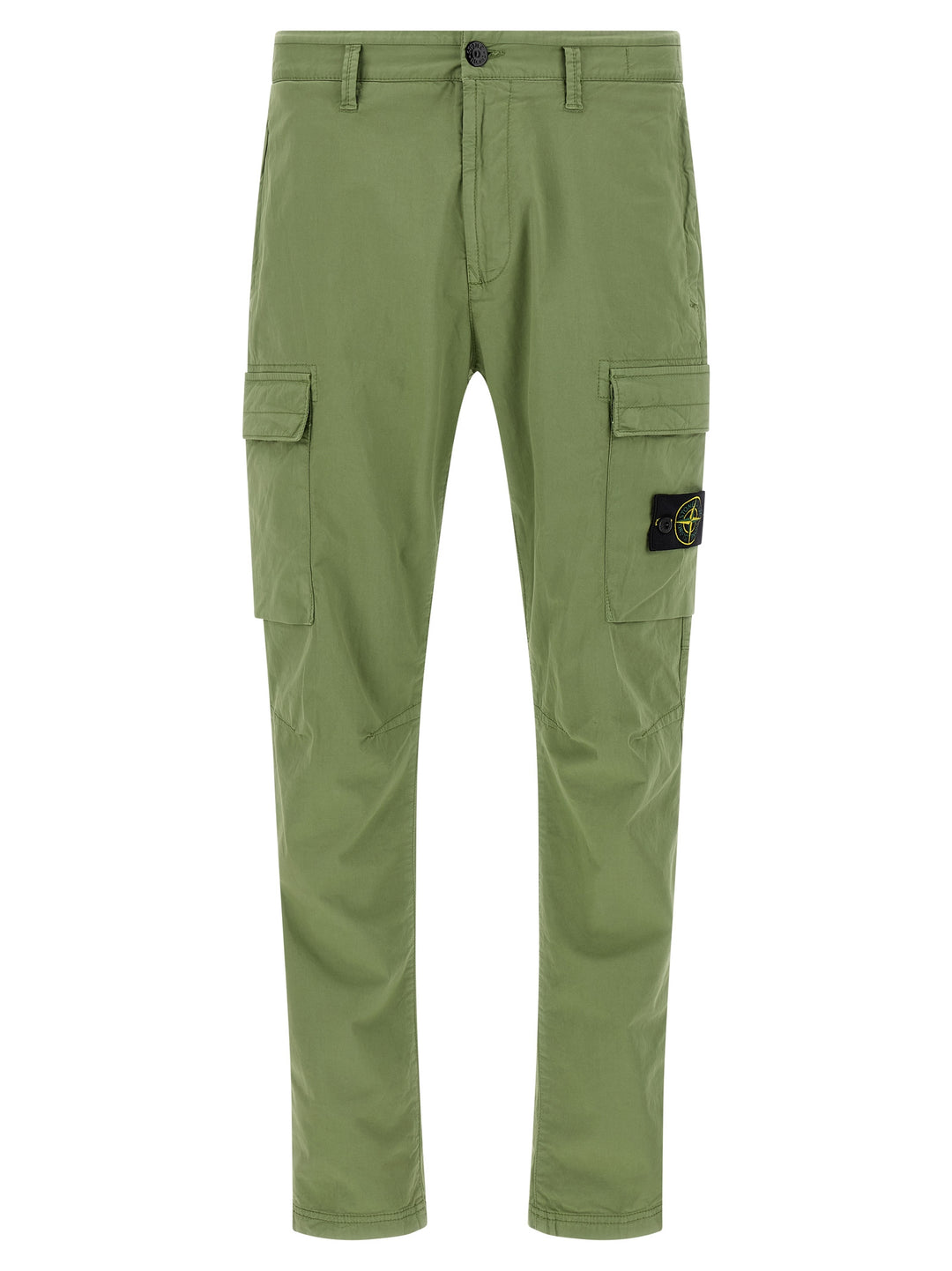 Stone Island Logo Badge Cargo Pantaloni - Verde | 507ef8ac4169b8e2321e178a93c813833c5ca4d7