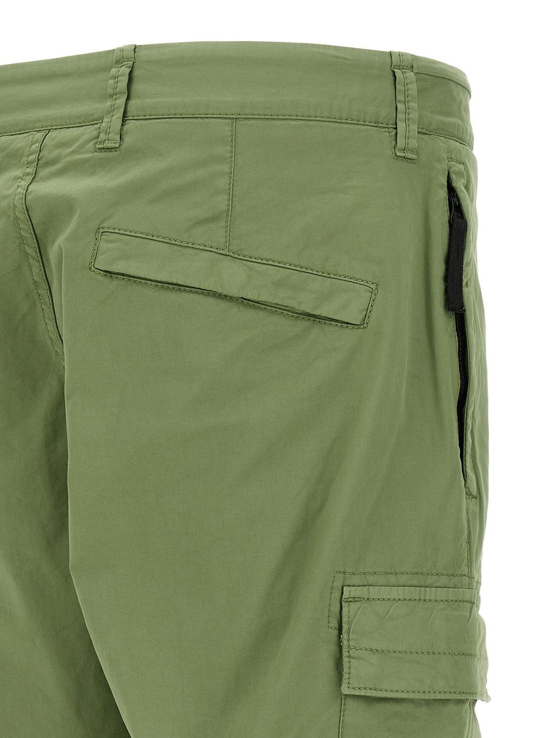 Stone Island Logo Badge Cargo Pantaloni - Verde | 73778faa8806457fc30dcc8b40601a19bb01d188