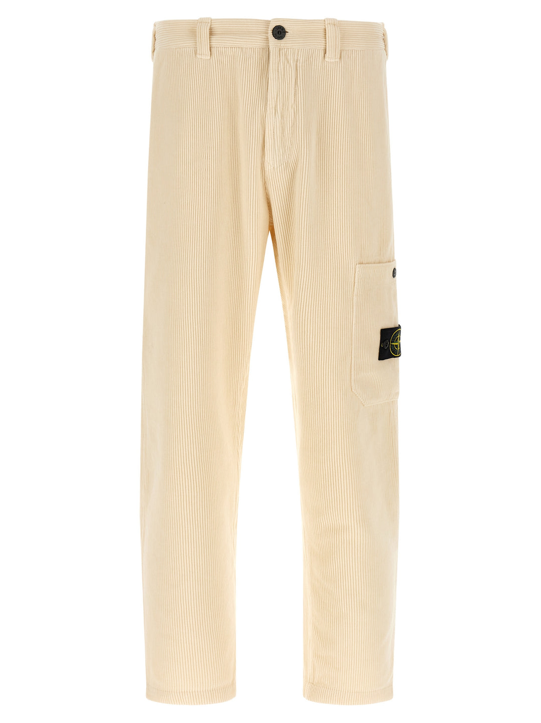 Stone Island Velvet Cargo Pantaloni - Beige | 3edbc9ad65e67c4445f2b3c9d1dd6ef6e933bf49