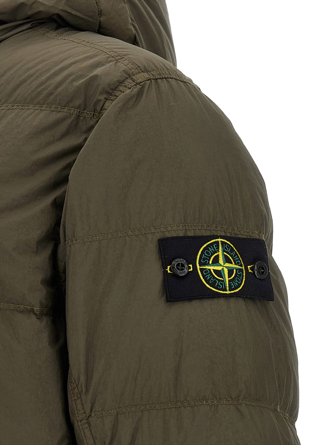 Stone Island Crinkle Reps Ny Puffer Jackets - Verde | a1b32340569875ae3f6ebe882c22dced3d2673e5