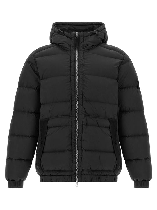 4100040 Seamless Tunnel Nylon Down-Tc Puffer Jackets Nero