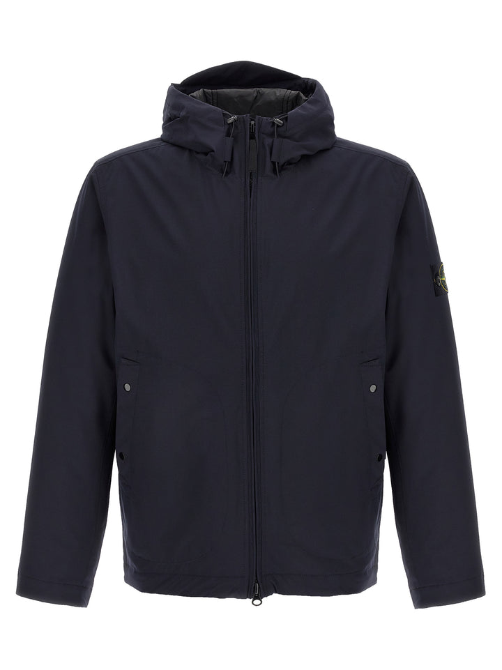 Stone Island Soft Shell-R E.Dye®Technology Puffer Jackets - Blu | b78f4748055515e4efb26f954c4753d38caa2981