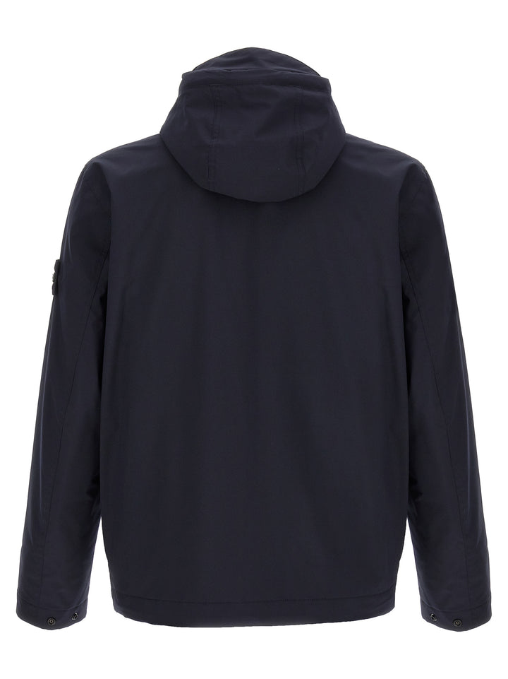 Stone Island Soft Shell-R E.Dye®Technology Puffer Jackets - Blu | f22563f7355b9a7e85888e7bfd987a41359a880d