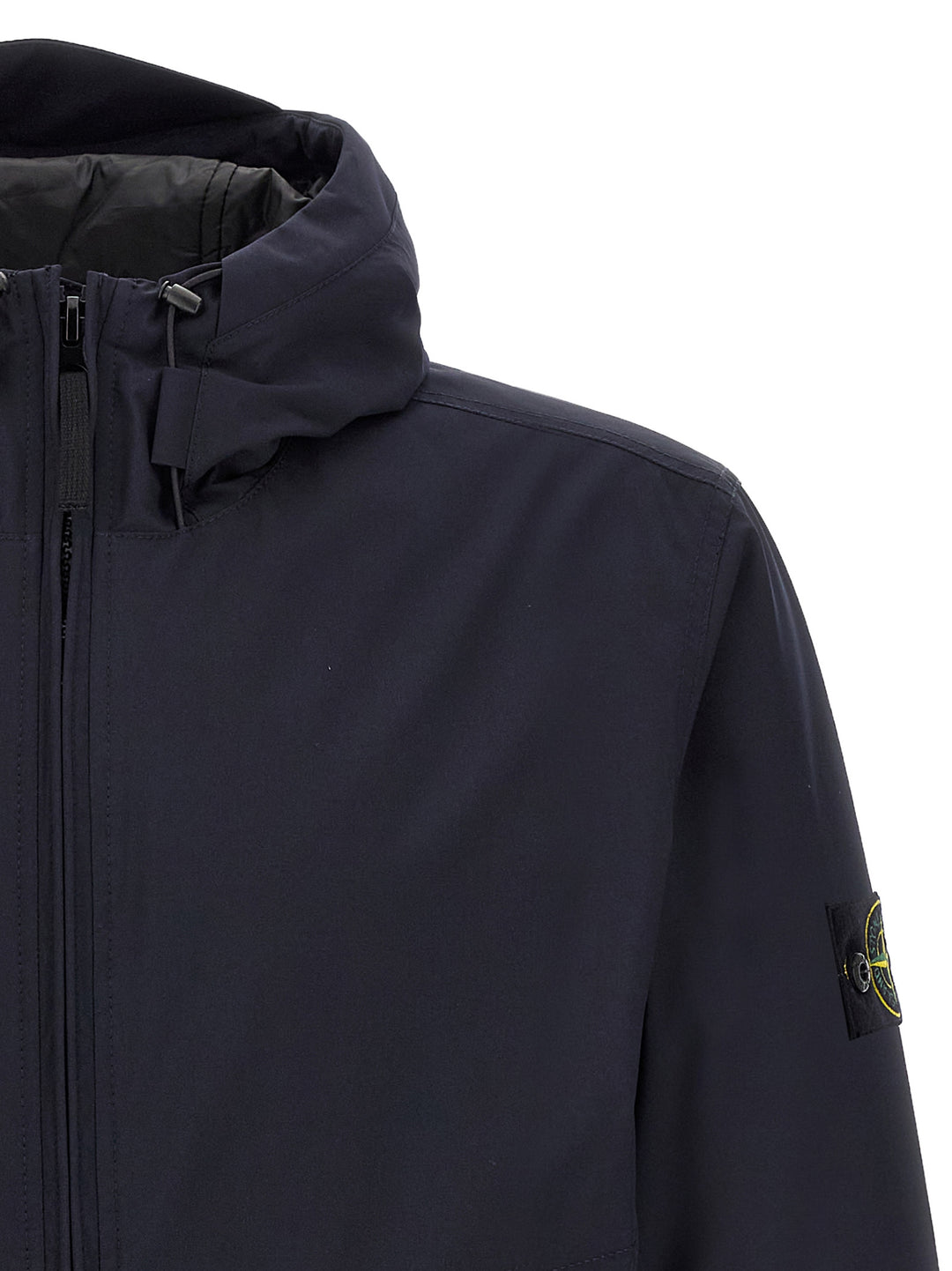 Stone Island Soft Shell-R E.Dye®Technology Puffer Jackets - Blu | 041de67c36606fd2dc697ca5806c2eaf0fd53634