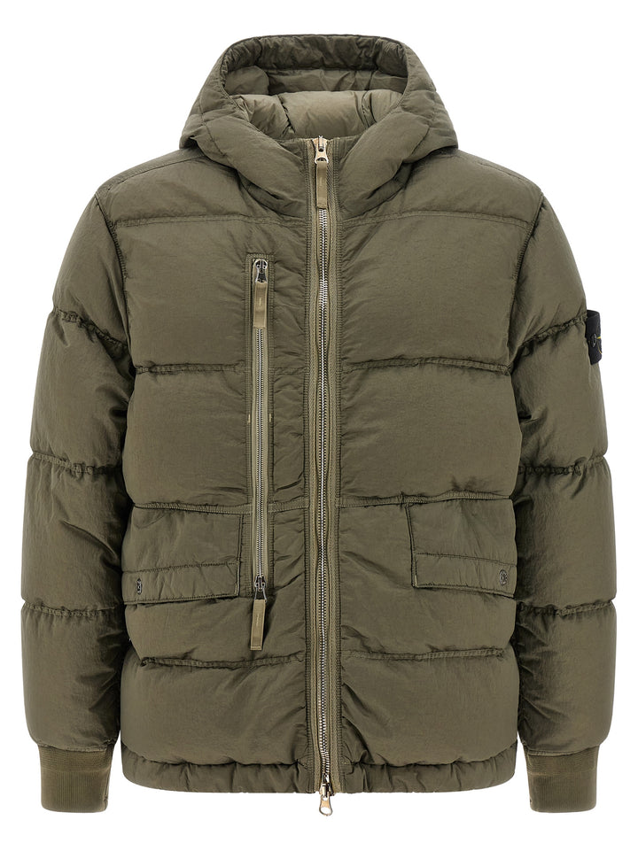Stone Island Metal Nylon Down Jacket Puffer Jackets - Verde | b215a35ddf53657c823ec642198374fc26e2dc42