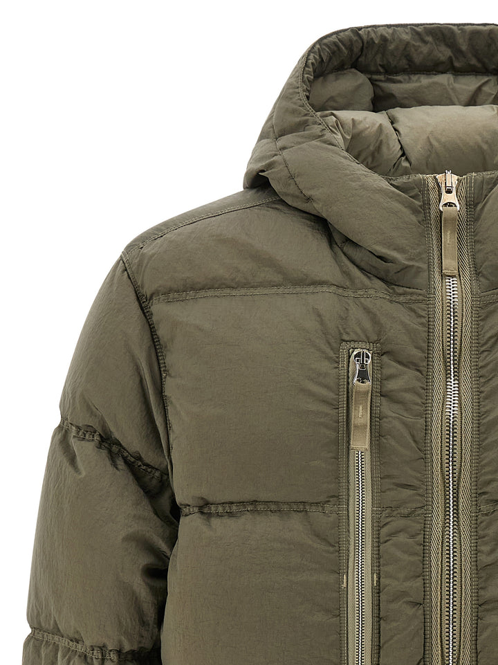 Stone Island Metal Nylon Down Jacket Puffer Jackets - Verde | 7109e871f9a6923d801f4c67bdd25ede215a33e5