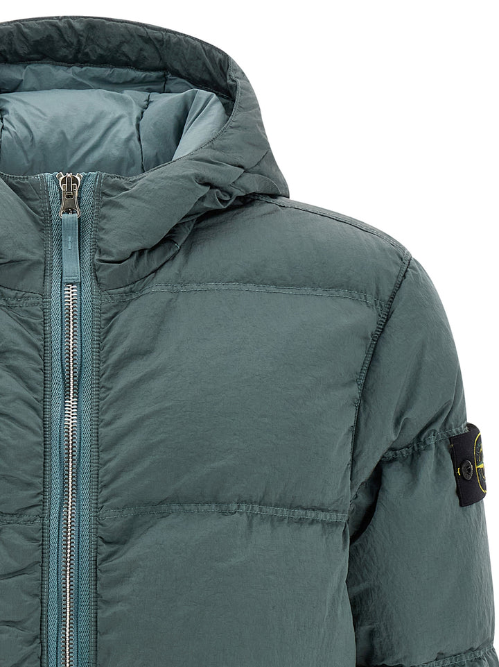 Stone Island Metal Nylon Down Jacket Puffer Jackets - Verde | f29e461dc9678cf85d5ab6e88d6e5b3bee580a69