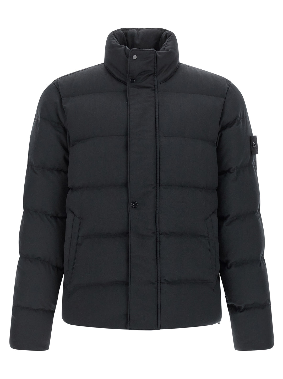 Stone Island 4100100 Twill Wool-Tc Ghost Piece Puffer Jackets - Blu | 88896bb6ccc977fc2617bc3e6b9d203cf512107c