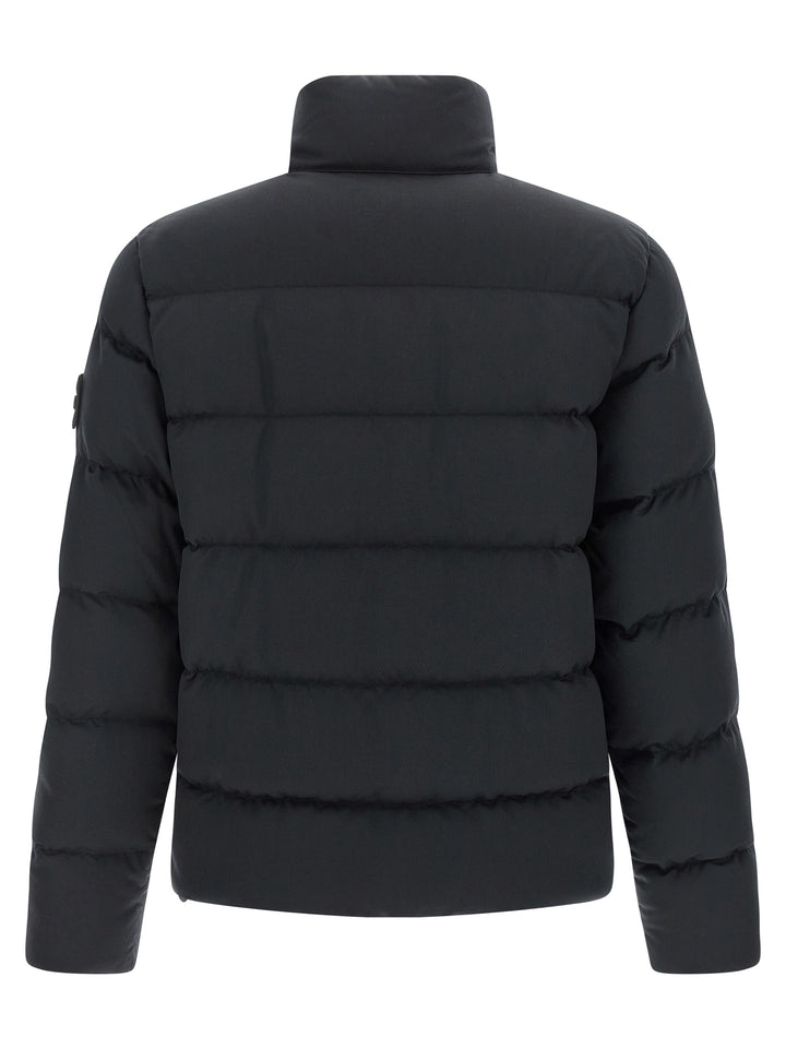 Stone Island 4100100 Twill Wool-Tc Ghost Piece Puffer Jackets - Blu | c802ac44fdf218d8ae85d3b6cd219351085a48f5