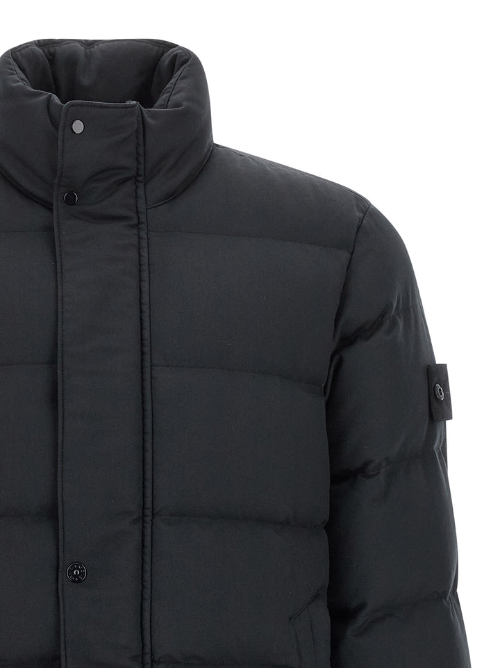 Stone Island 4100100 Twill Wool-Tc Ghost Piece Puffer Jackets - Blu | efd55da6d58598d2e50c5ffd441f7e7dd8a2205d