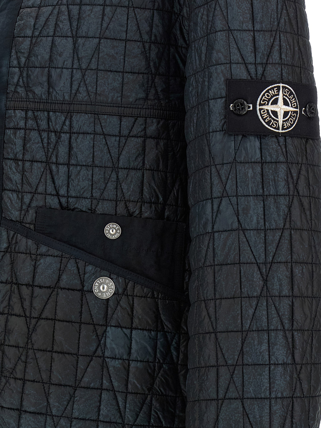 Stone Island Quilted Jacket Puffer Jackets - Nero | d45727484c50fe0773f0a91e12a53b9f2a278ea2