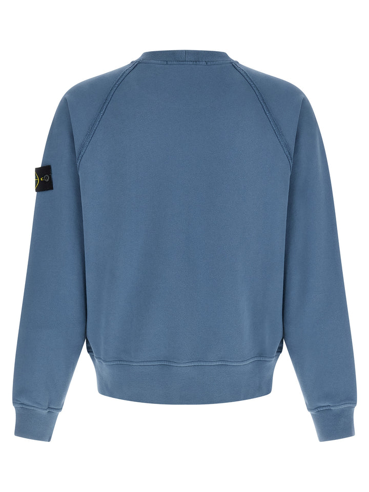 Stone Island 6100022 Felpe - Celeste | 00b6e2423658b3e22ab75dc31b6cc6a6560050b1