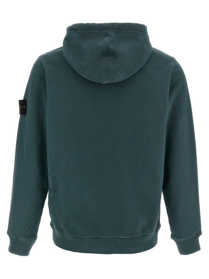 Stone Island Logo Badge Hoodie Felpe - Verde | c90e98e876fe0c29d0ead75ee97fb84ddefc6f36