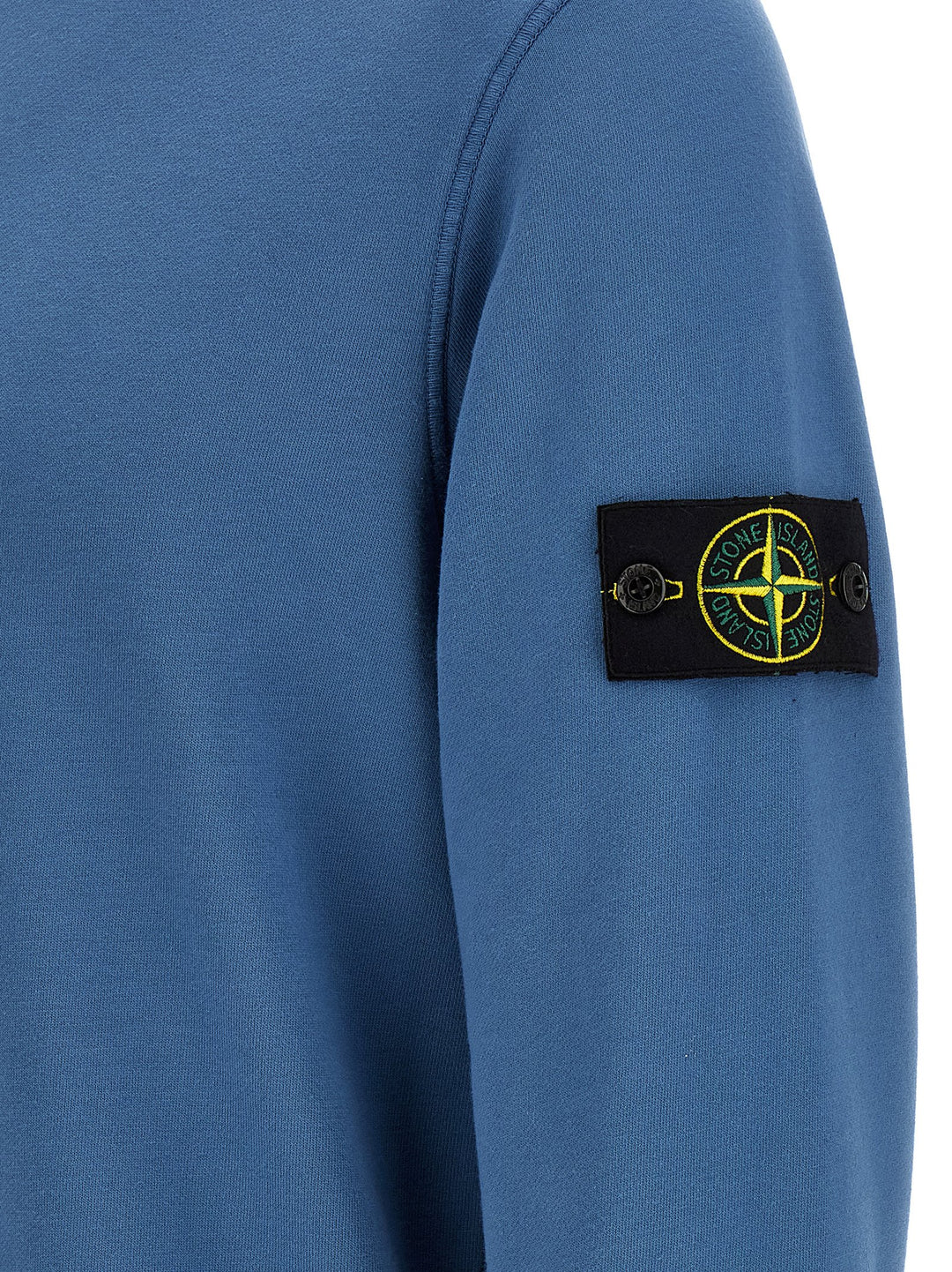 Stone Island Logo Badge Felpe - Blu | f125a2524210a5b8b51ab9a21306f0be51b660a5