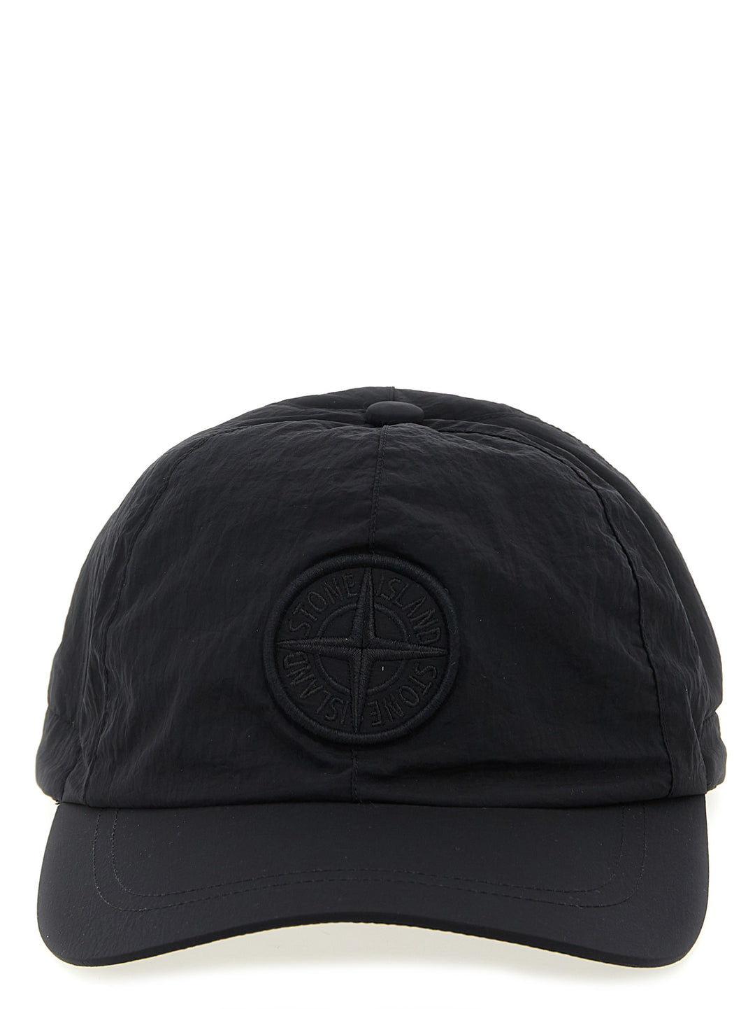 Stone Island Logo Patch Cap Cappelli - Nero | c73b5398e2b1adb9bb24e7cb022b317775ad82d1