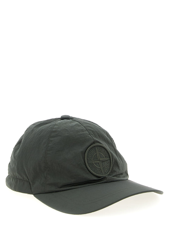 Stone Island Logo Patch Cap Cappelli - Verde | 5b8d89cdaadcaae8dd4f5d4cdeffd3aede88f827
