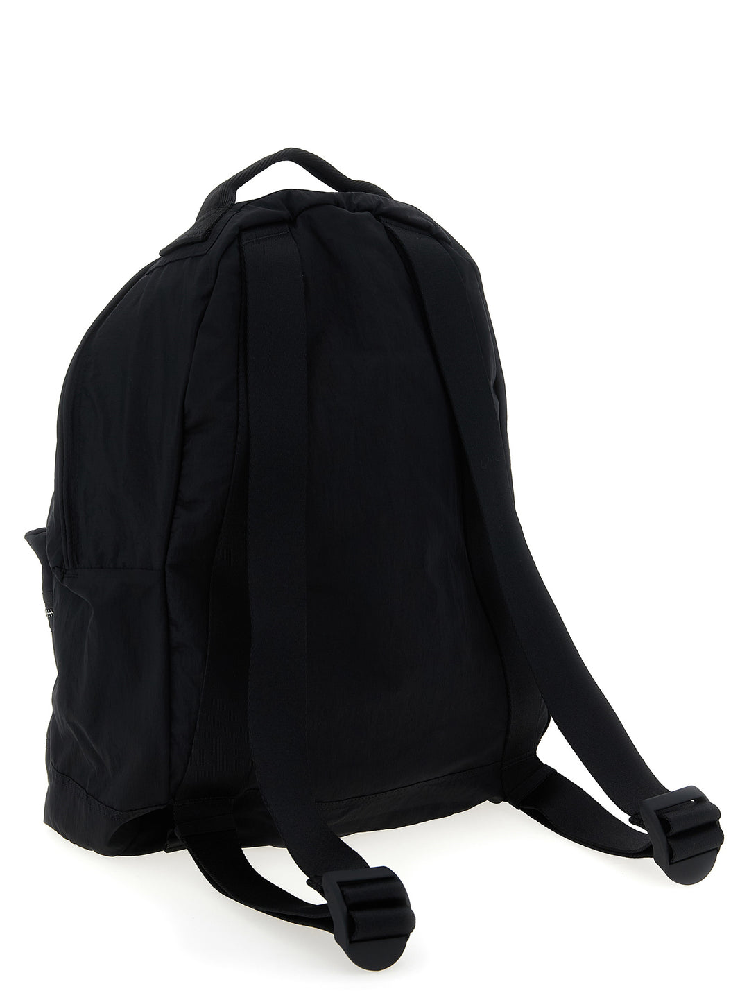 Stone Island Logo Patch Backpack Zaini e Valigie - Nero | 2b24e4811349ed2fde8bfae5afdcd537318d88f0