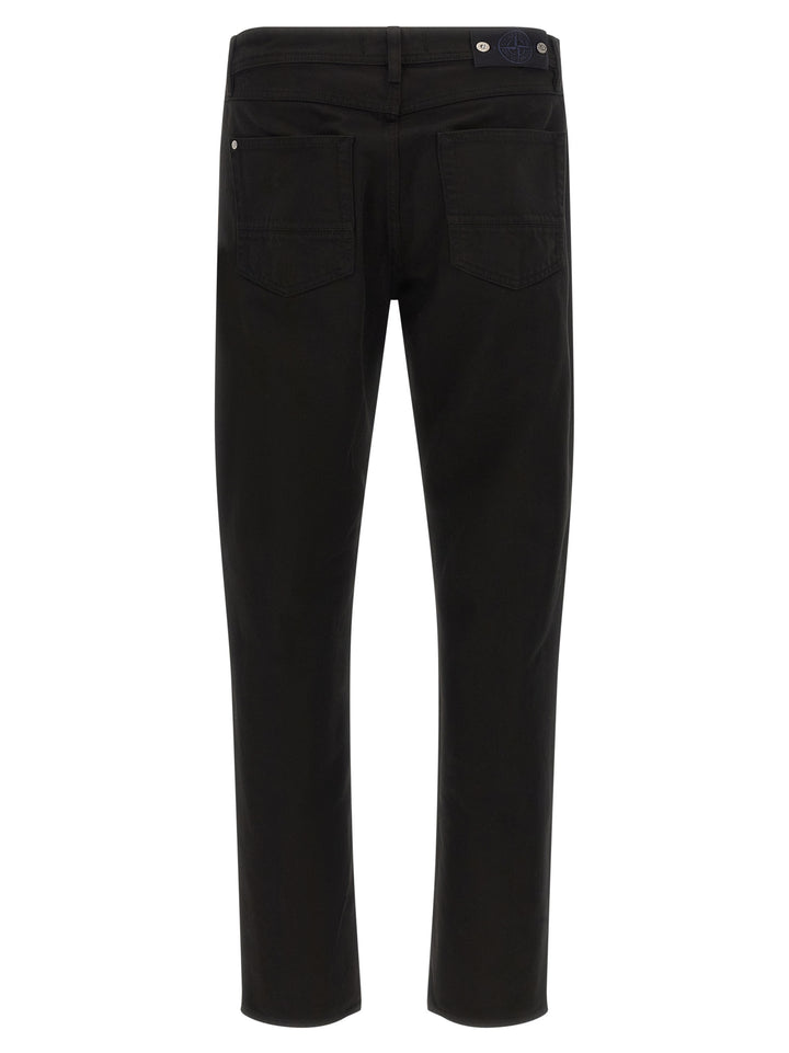 Stone Island Bull Denim Jeans - Nero | 7c09cd714b0db41c194b4b35609b2a49b86497a5