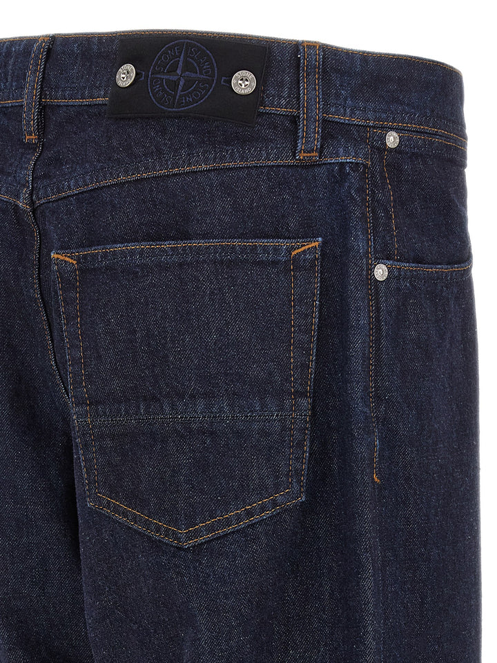 Stone Island Indigo Denim-Rinsed Jeans - Blu | bbc382b86eeec5a2c3b31f5ce353cc84b697e7aa